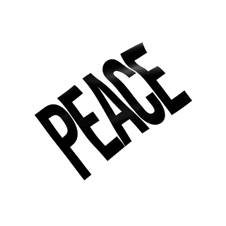Animiertes Logo Design Peace