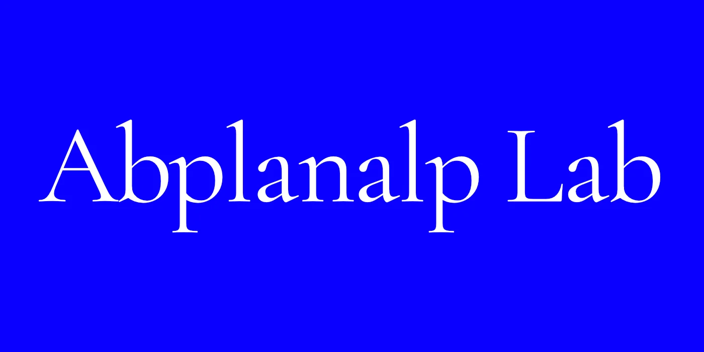 Corporate Design Abplanalp Lab Logo