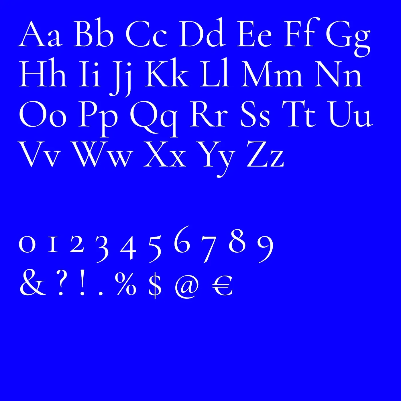 Abplanalp Lab Typografie