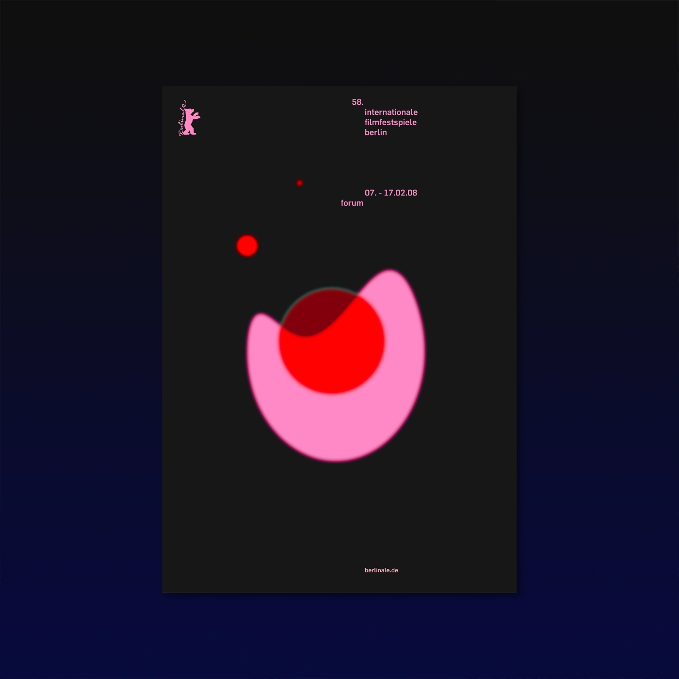 Plakat Design Branding 'Forum' der Berlinale Berlin