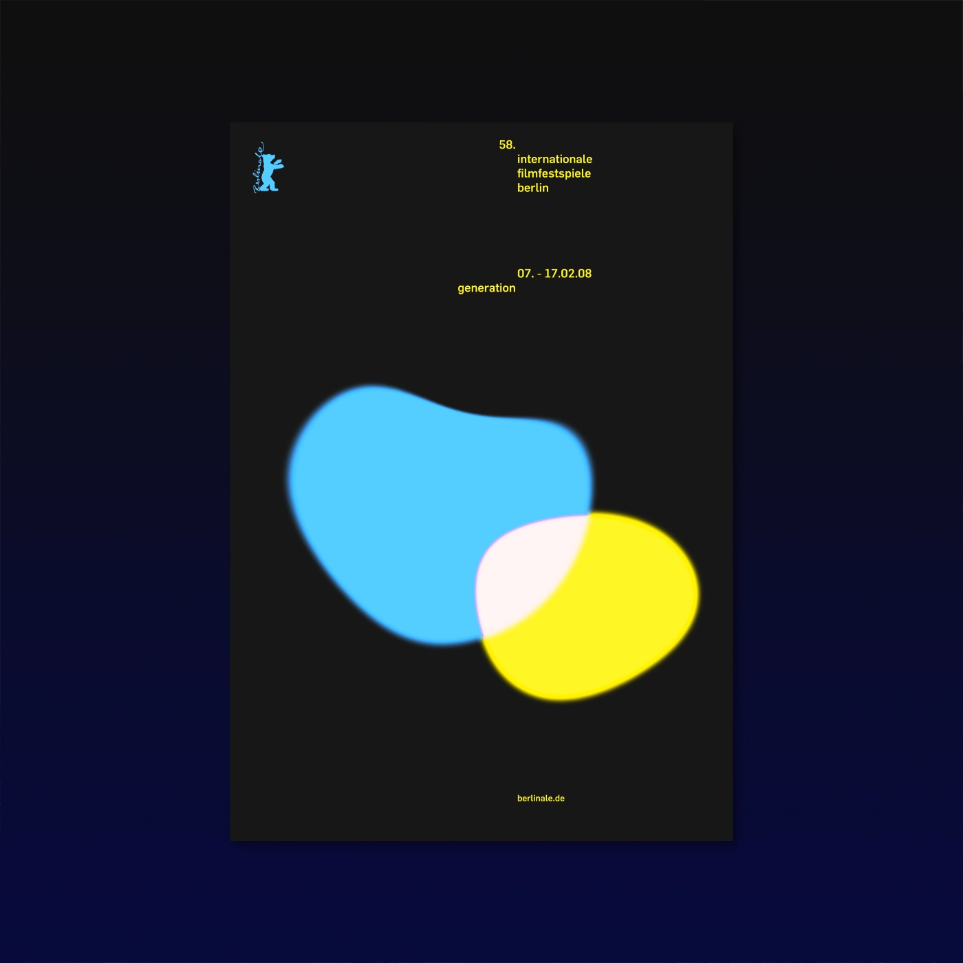 Plakat Design Branding 'Generation' der Berlinale Berlin