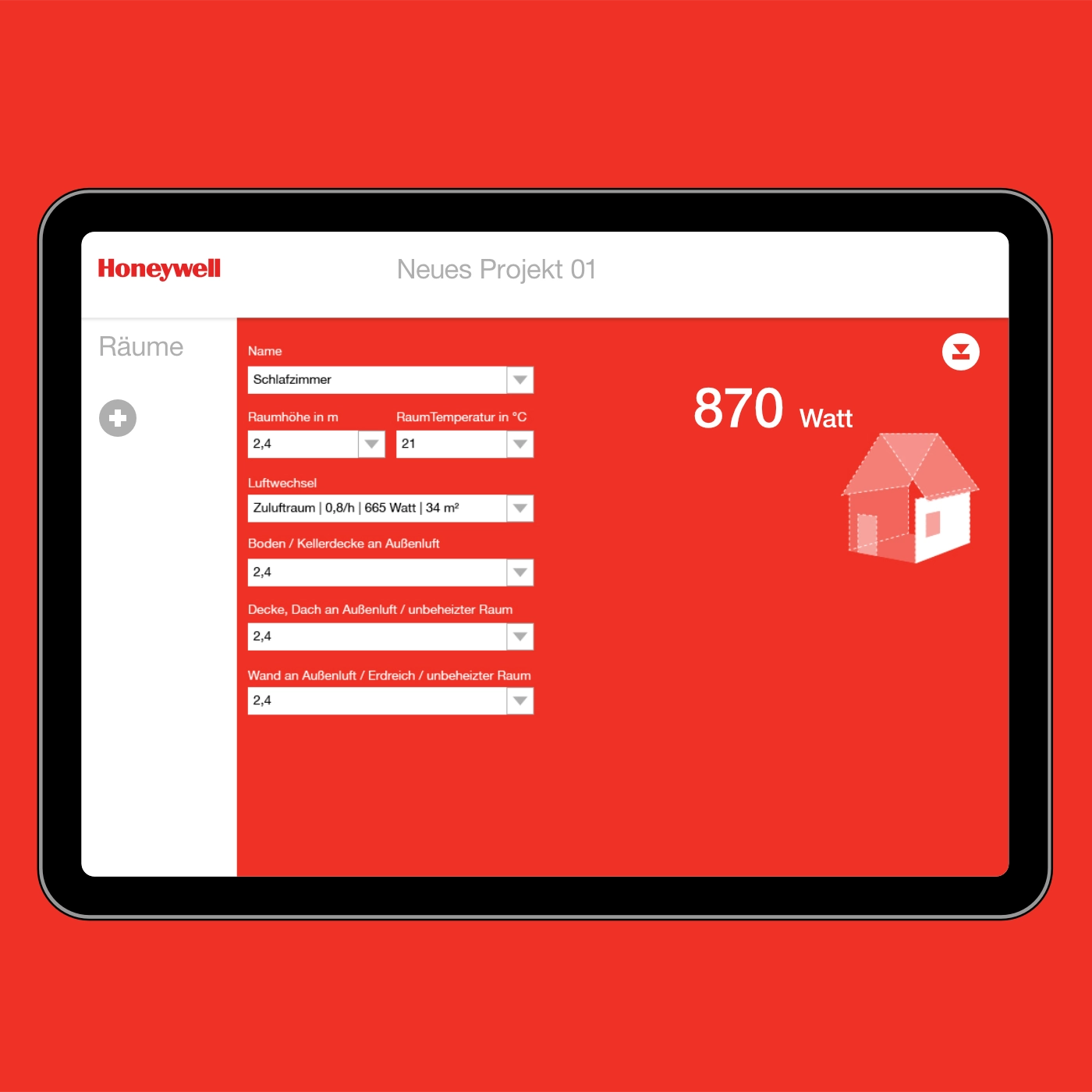 Slide Image: Honeywell App Design Tablet 03