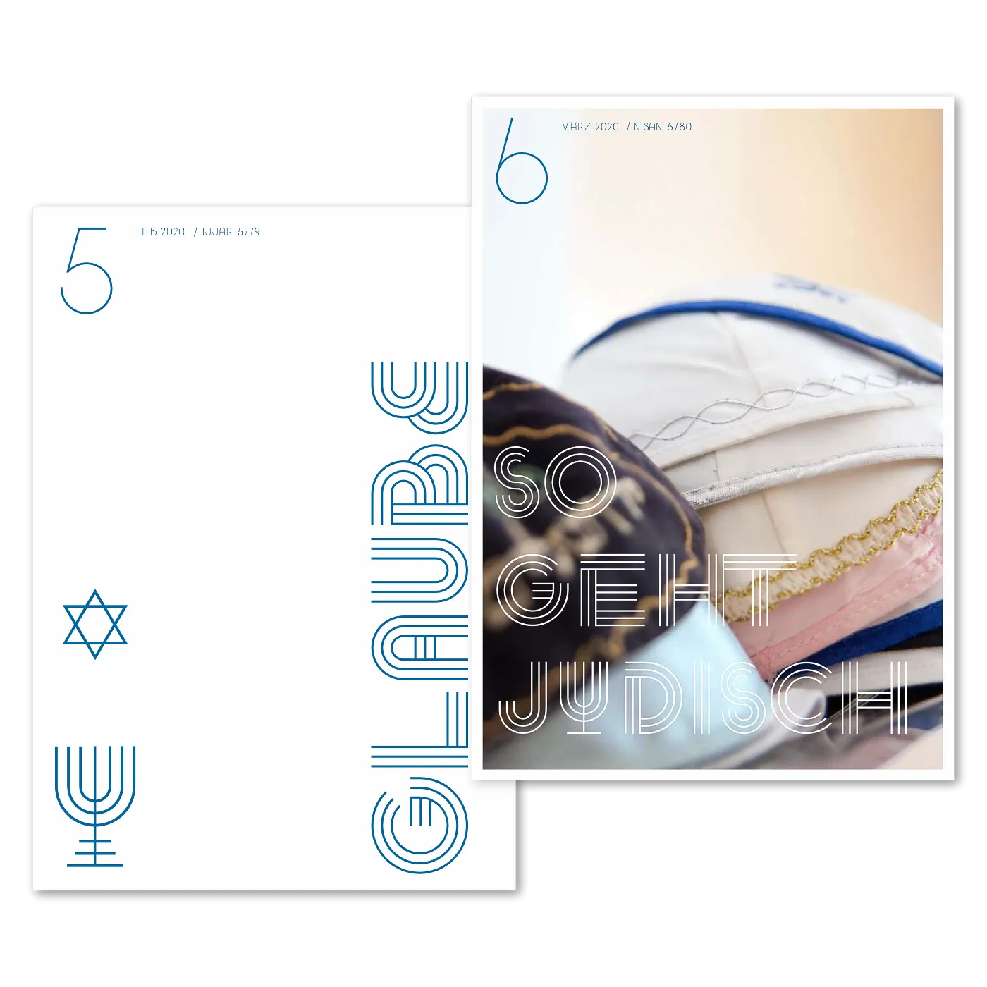 Jüdische Gemeinde Offenbach K.d.ö.R. Corporate Editorial Design