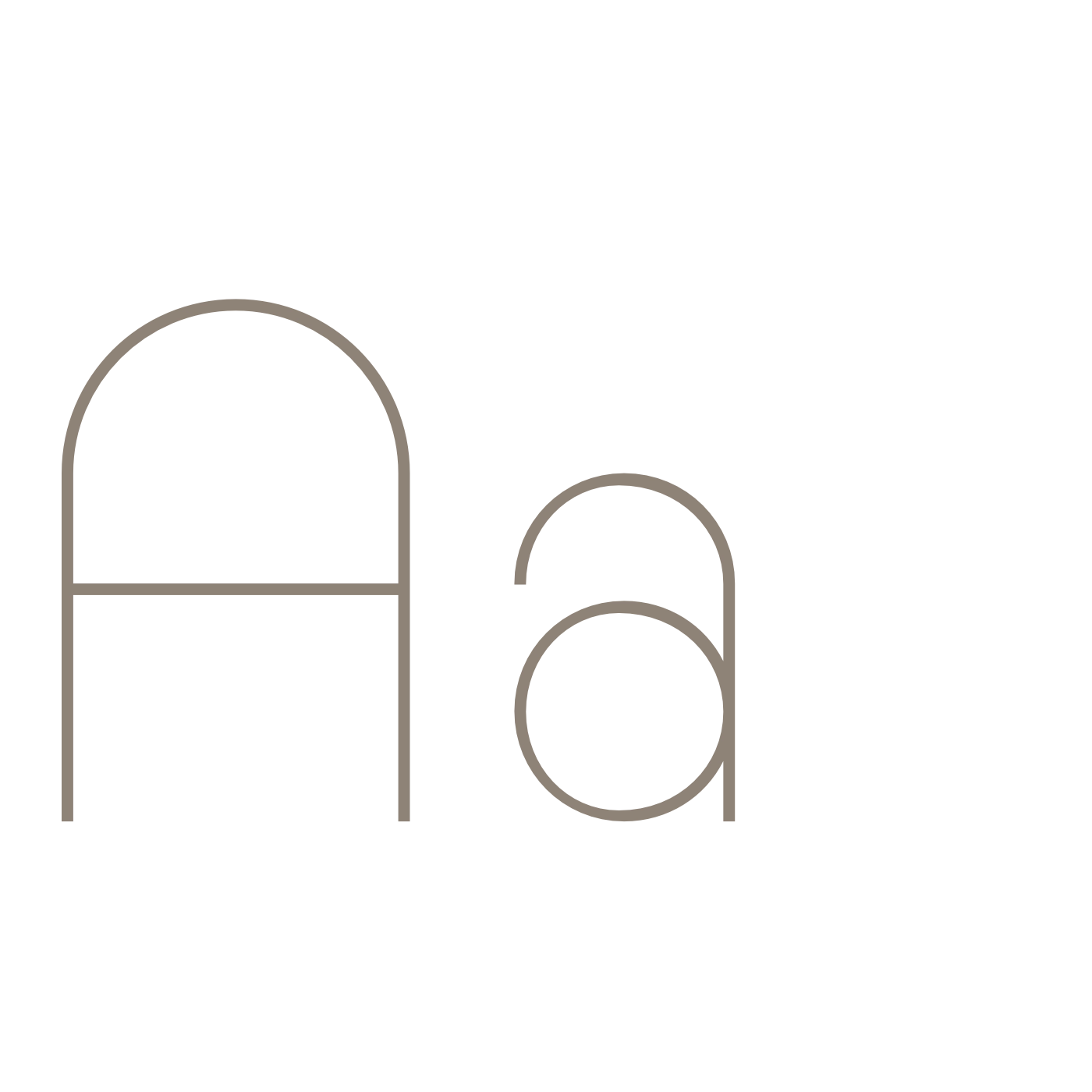 Slide Image: JGOF Type Design Glyphs