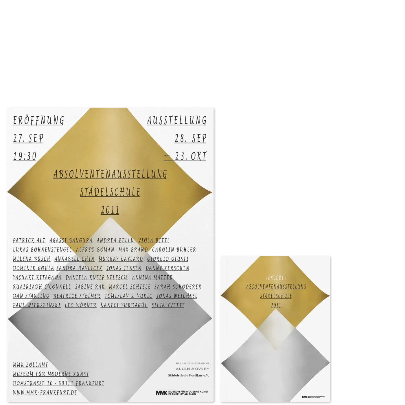 Plakat und Einladungskarte Design