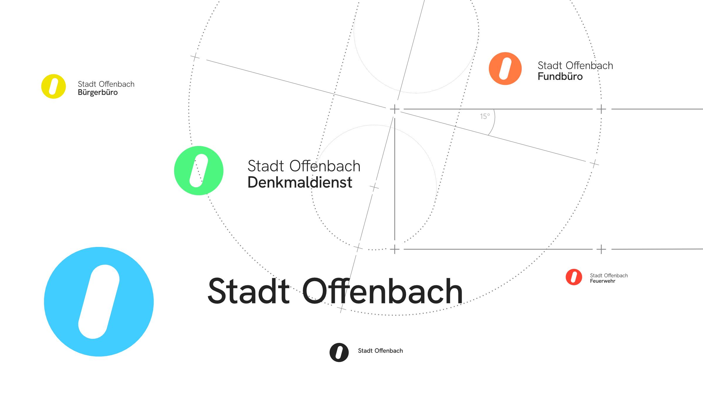Offenbach am Main Corporate Design: Nomenklatur und Raster