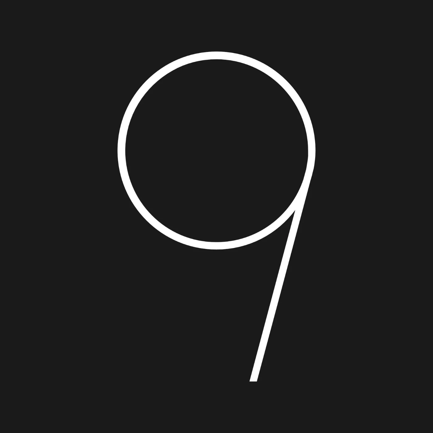Type Design Glyph 9