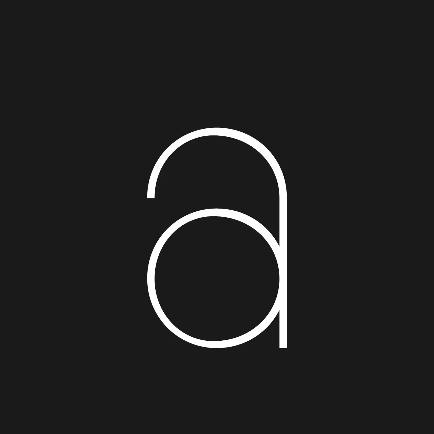 Type Design glyph a